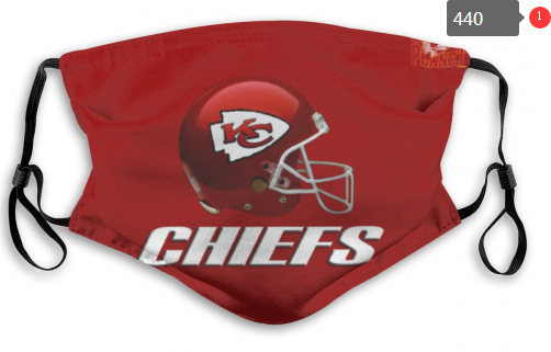 NFL Kansas City Chiefs #11 Dust mask with filter->nfl dust mask->Sports Accessory